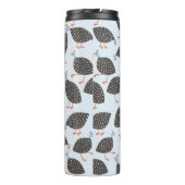 Niedliche Guinea Hen Bird Thermosbecher (Rückseite)