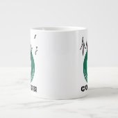 Niedliche Guinea Jumbo-Tasse (Vorderseite)