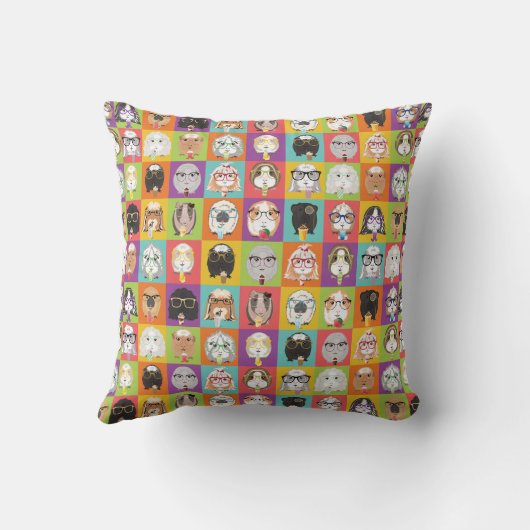 Niedliche Guinea Kissen (Rückseite)