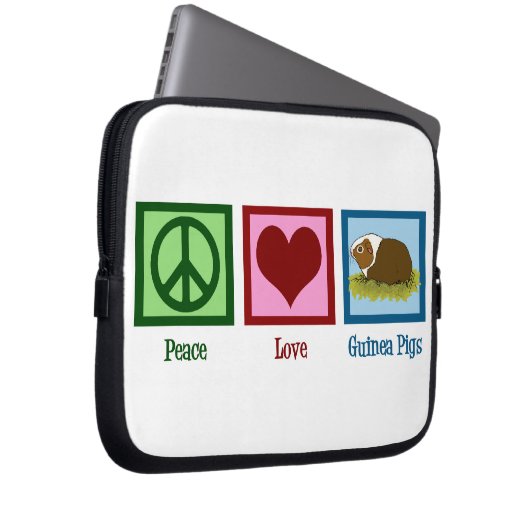 Niedliche Guinea Laptopschutzhülle (Vorne Rechts)