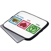 Niedliche Guinea Laptopschutzhülle (Vorne Knopf)