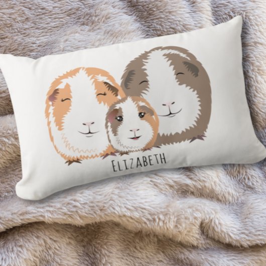 Niedliche Guinea Lendenkissen