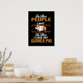 Niedliche Guinea Mama Poster (Küche)