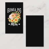 Niedliche Guinea Mama Visitenkarte (Vorne/Hinten)