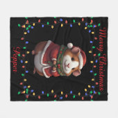 Niedliche Guinea Pig Fleece Blanket (Vorderseite (Horizontal))