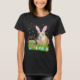 Niedliche Guinea Pig Ostern Osterntag Bunny Egg Os T-Shirt