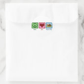 Niedliche Guinea Runder Aufkleber (Tasche)