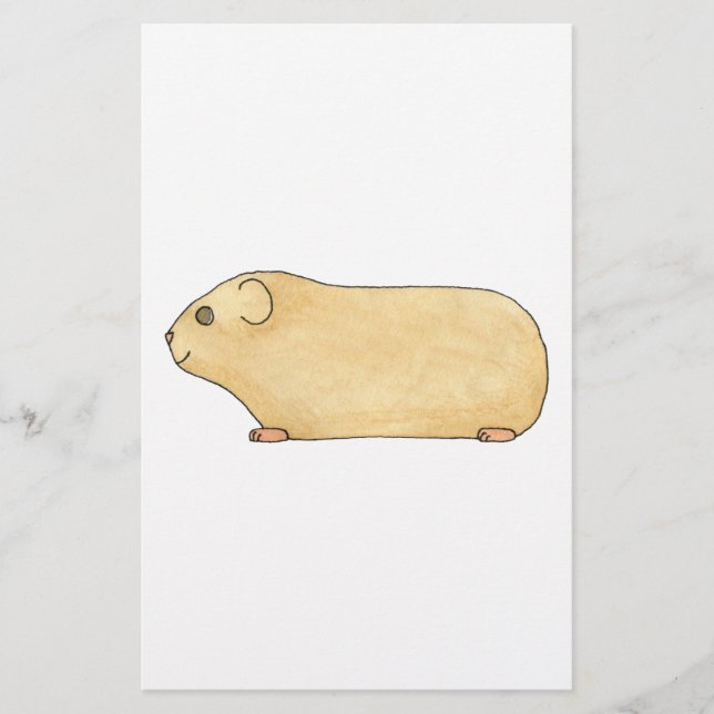 Niedliche Guinea Schwein. (Vorderseite)