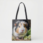 Niedliche Guinea Schwein Adortable Tiertier Bild Tasche (Vorderseite)