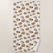 Niedliche Guinea Schweine Badetuch (Vorderseite)