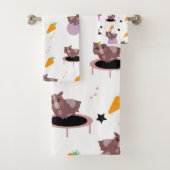 Niedliche Guinea Schweine Badhandtuch Set (Insitu)