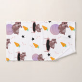 Niedliche Guinea Schweine Badhandtuch Set (Handtuch)