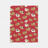 Niedliche Guinea Schweine Fleece Blanket (Vorderseite)