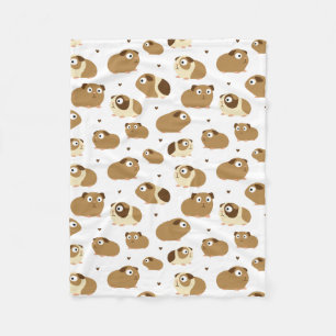 Niedliche Guinea Schweine Fleece Blanket