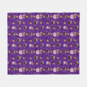 Niedliche Guinea Schweine Fleecedecke (Vorderseite (Horizontal))