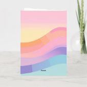 Niedliche Guinea Schweine Hübsch Personalisierter  Karte (Rückseite)