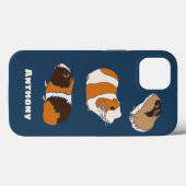 Niedliche Guinea Schweine Illustrationen Personali Case-Mate iPhone Hülle (Rückseite (Horizontal))