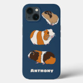Niedliche Guinea Schweine Illustrationen Personali Case-Mate iPhone Hülle (Rückseite)