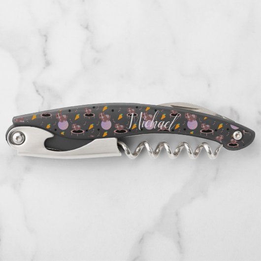 Niedliche Guinea Schweine Kellnermesser (Vorderseite)