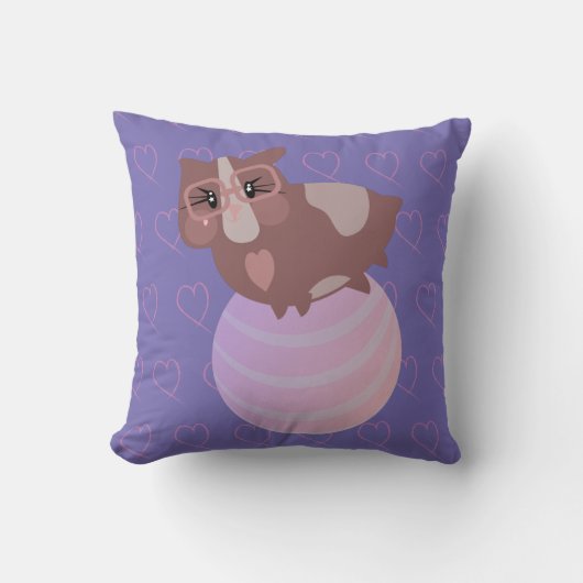 Niedliche Guinea Schweine Kissen (Vorderseite)