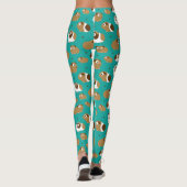 Niedliche Guinea Schweine Leggings (Rückseite)