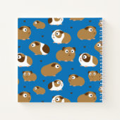 Niedliche Guinea Schweine Notebook Notizblock (Rückseite)