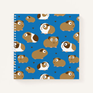 Niedliche Guinea Schweine Notebook Notizblock
