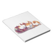 Niedliche Guinea Schweine Notizblock (angewinkelt)