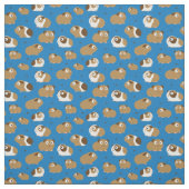 Niedliche Guinea Schweine Stoff (Muster)