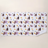 Niedliche Guinea Schweine Strandtuch (Vorderseite)