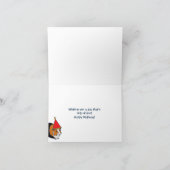 Niedliche Guinea Schweine und Ballons Geburtstag Karte (Innenseite)