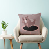 Niedliche Guinea Schweinefleisch auf einer Trampol Kissen (Stuhl )