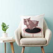 Niedliche Guinea Schweinefleisch auf einer Trampol Kissen (Stuhl )