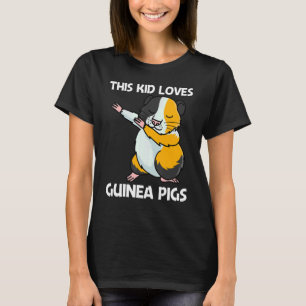 Niedliche Guinea Schweinefleisch für Kinder Jungen T-Shirt