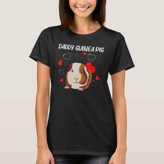 Niedliche Guinea Schweinefleisch für Männer Guinea T-Shirt (Vorderseite)
