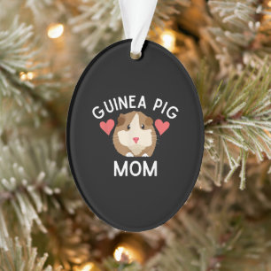 Niedliche Guinea Schweinefleisch Mama Lover Gesche Ornament
