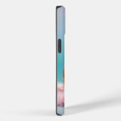 Niedliche Guinea Schweinefleisch mit Donut Pastell Case-Mate iPhone Hülle (Rückseite / Rechts)