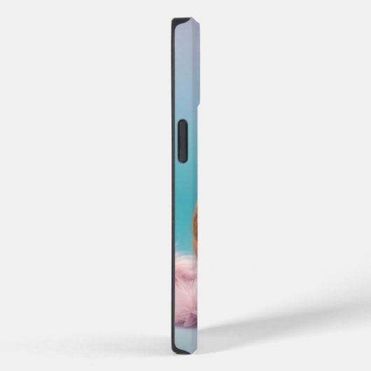 Niedliche Guinea Schweinefleisch mit Donut Pastell Case-Mate iPhone Hülle (Rückseite / Rechts)