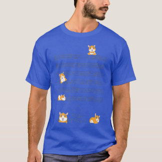 Niedliche Guinea Schweinefleisch Musiknote Clef Mu T-Shirt