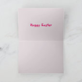 Niedliche Guinea Schweinegrippe Rosa Sonnenblumen  Karte (Innenseite)