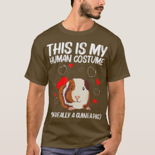 Niedliche Guinea Schweinezubereitung Männer Guinea T-Shirt