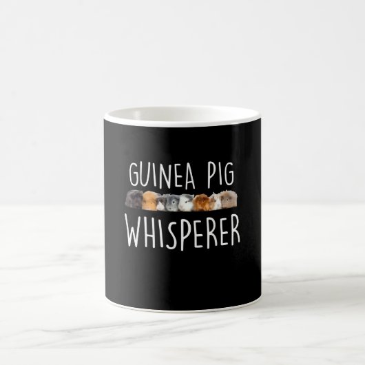 Niedliche Guinea Schweinswisperer Tiergeschenk Kaffeetasse (Mittel)