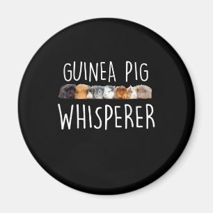 Niedliche Guinea Schweinswisperer Tiergeschenk Magnet