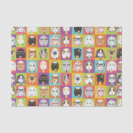 Niedliche Guinea Seidenpapier