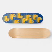 Niedliche Gummibäume Skateboard (Horizontal)