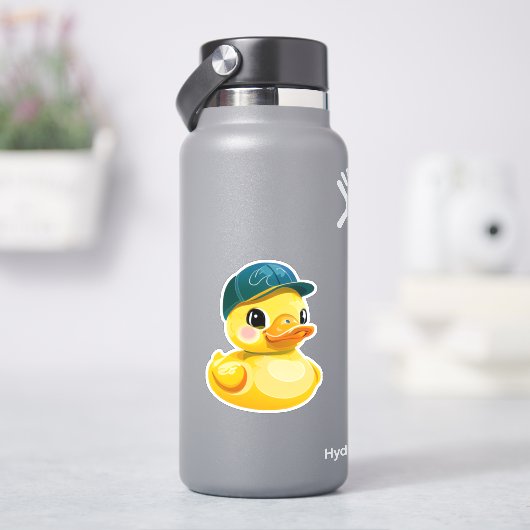 Niedliche Gummiente Aufkleber (HydroFlask)