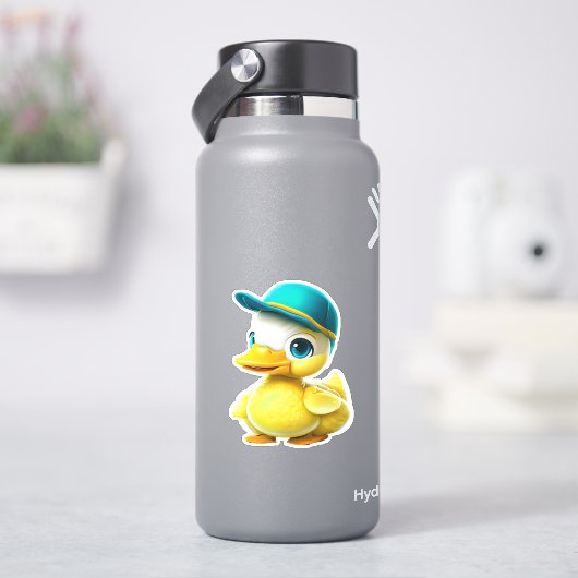 Niedliche Gummiente Aufkleber (HydroFlask)