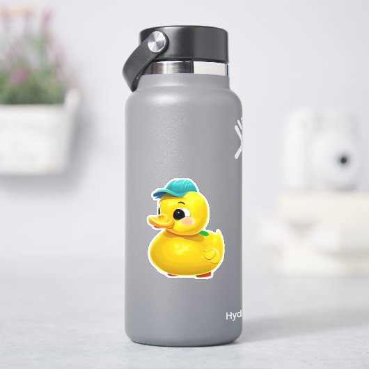 Niedliche Gummiente Aufkleber (HydroFlask)