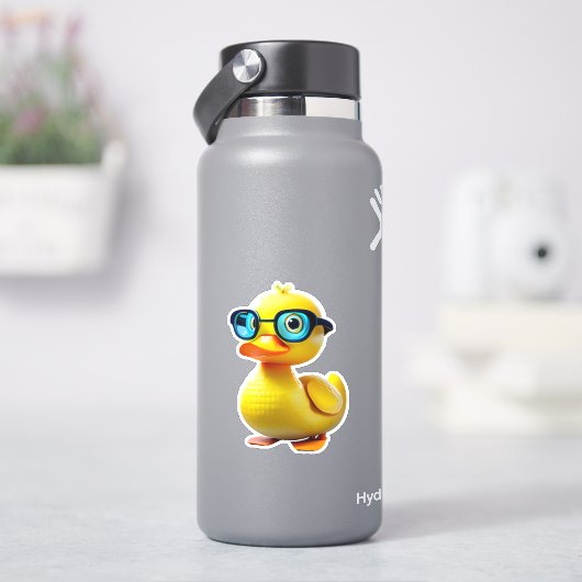 Niedliche Gummiente Aufkleber (HydroFlask)