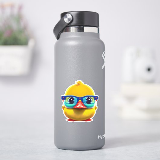 Niedliche Gummiente Aufkleber (HydroFlask)